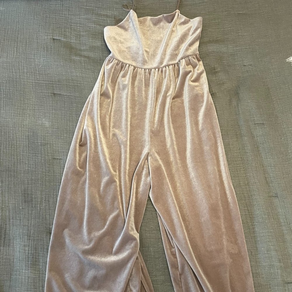 Urban Outfitters velvet romper